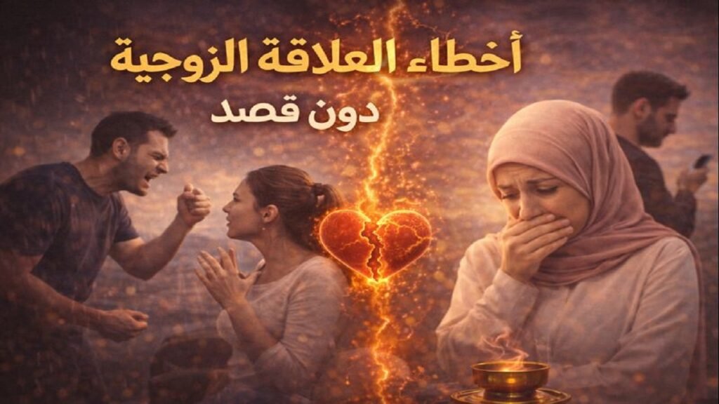 أخطاء تدمر العلاقة الزوجية دون قصد وتأثيرها على الاستقرار