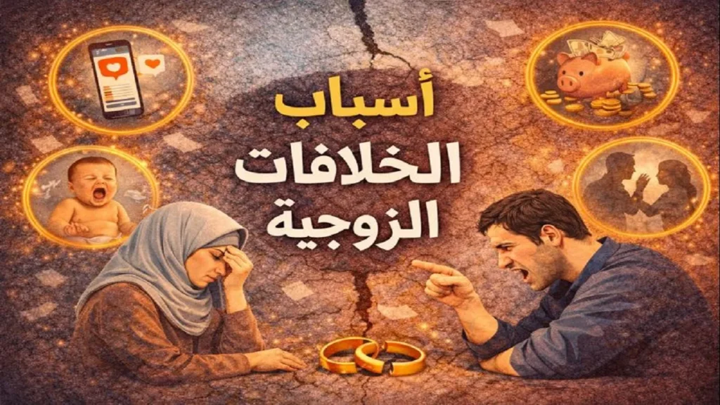 أسباب الخلافات الزوجية وتأثيرها على الاستقرار الأسري وطرق التعامل معها بحكمة