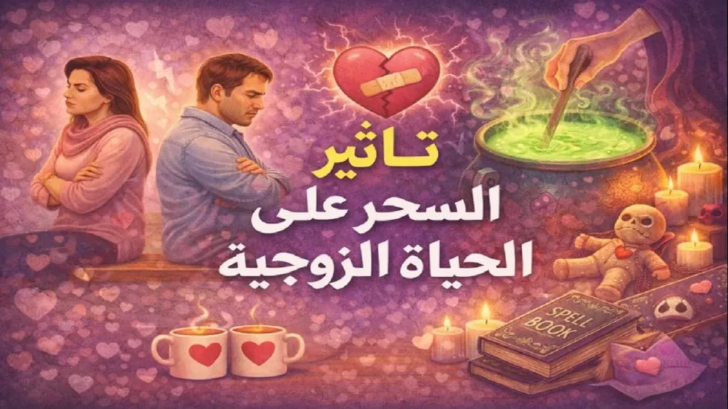 تأثير السحر على الحياة الزوجية وطرق العلاج بالرقية الشرعية والقرآن الكريم