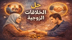 حل الخلافات الزوجية بأسلوب هادئ وفعّال لإعادة التفاهم والاستقرار الأسري