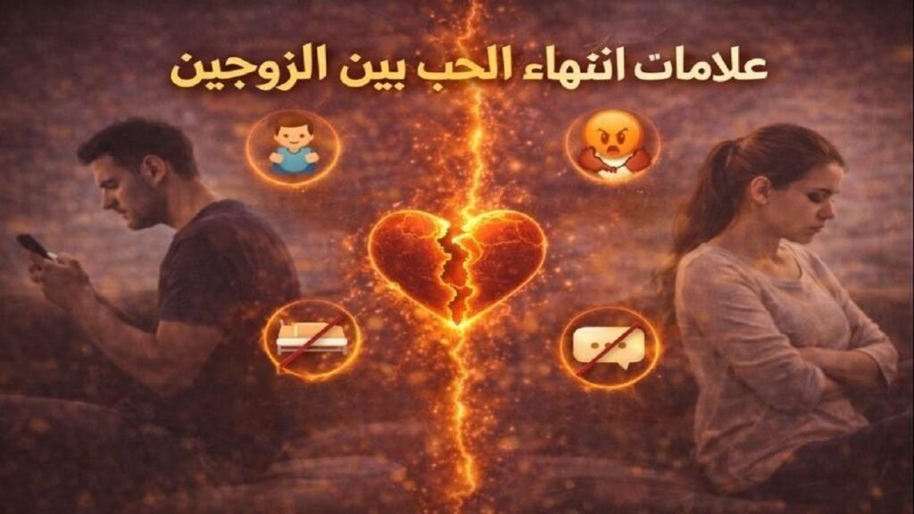 علامات انتهاء الحب بين الزوجين وتأثيرها على العلاقة الزوجية
