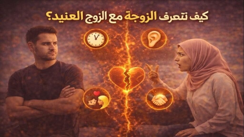 كيف تتصرف الزوجة مع الزوج العنيد بذكاء وحكمة