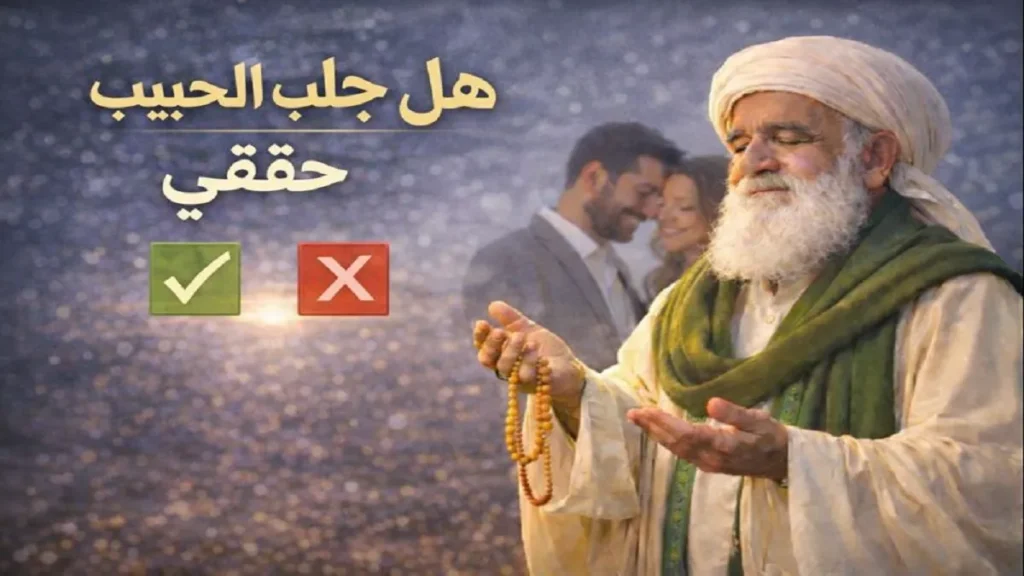 هل جلب الحبيب حقيقي أم مجرد وهم نفسي وعاطفي