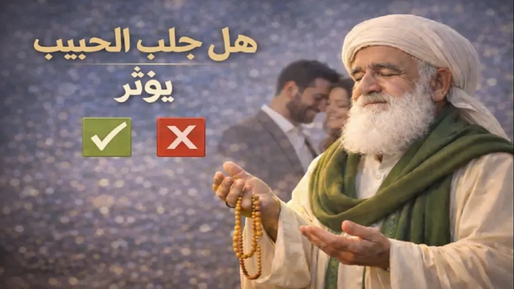 هل جلب الحبيب يؤثر وما تأثيره النفسي والديني على العلاقات