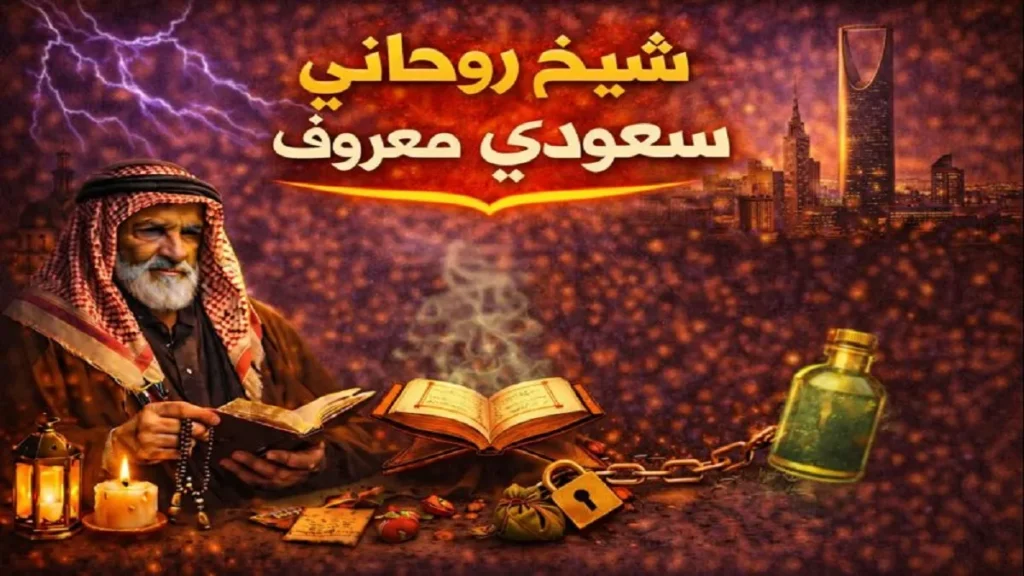 شيخ روحاني سعودي معروف في العلاج الشرعي والتوجيه الروحي الآمن