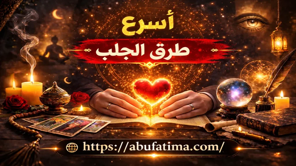 أسرع طرق الجلب لإعادة الحبيب واستعادة العلاقة العاطفية بطريقة ذكية ومستقرة