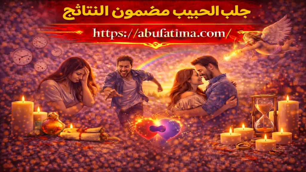 جلب الحبيب مضمون النتائج واستعادة العلاقة العاطفية بطريقة ذكية ومستقرة.