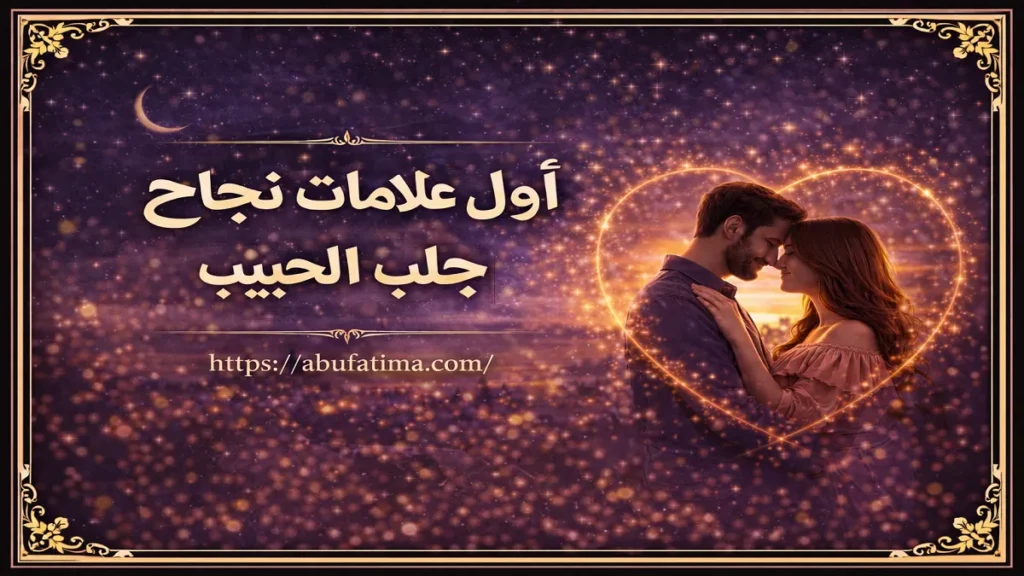أول علامات نجاح جلب الحبيب بالتفصيل وبداية ظهور النتيجة الحقيقية