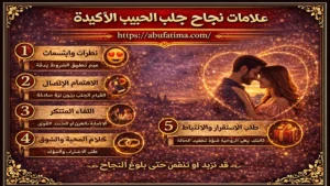 علامات نجاح جلب الحبيب الأكيدة وعودة المشاعر بشكل حقيقي
